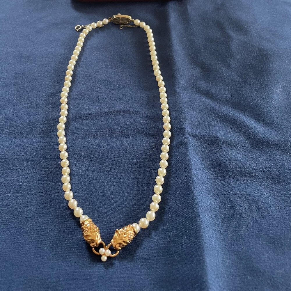 Vintage Majorica Pearl Necklace